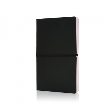 Logo trade promotional item photo of: Deluxe softcover A5 notebook