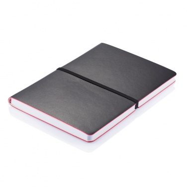 Logo trade promotional product photo of: Deluxe softcover A5 notebook