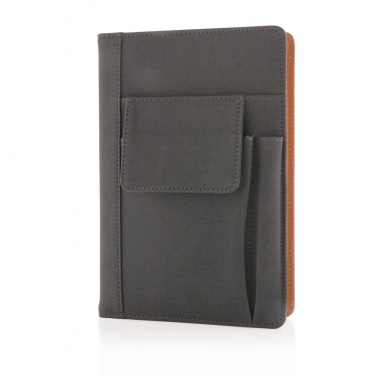 Logotrade advertising product image of: Notebook with phone pocket