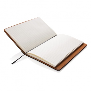 Logo trade promotional gifts image of: Notebook with phone pocket