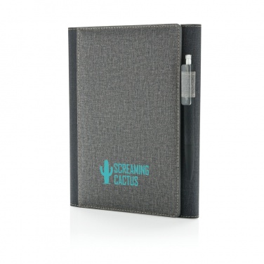 Logo trade advertising product photo of: A5 Deluxe design notebook cover