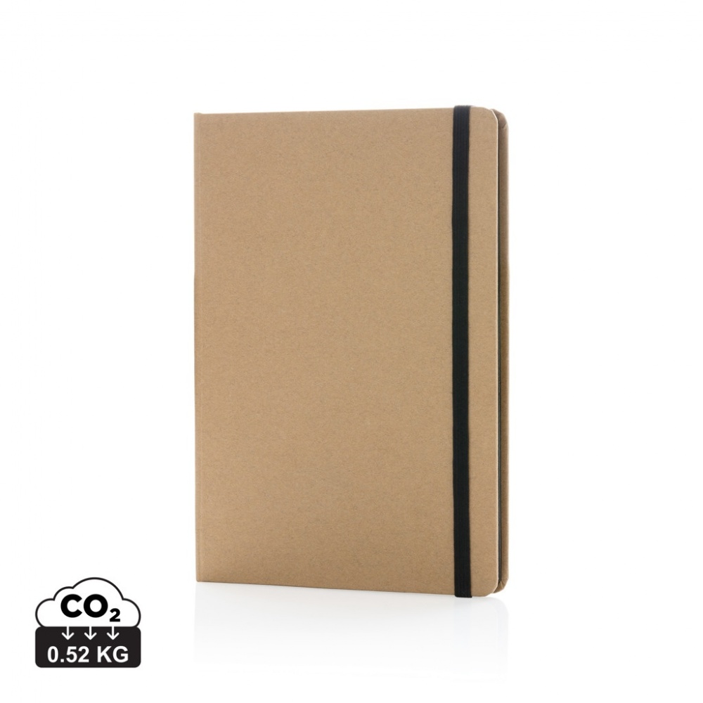 Logotrade promotional gift image of: A5 kraft notebook