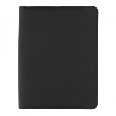 Logo trade promotional merchandise photo of: Impact Aware™ deluxe 300D tech portfolio with zipper