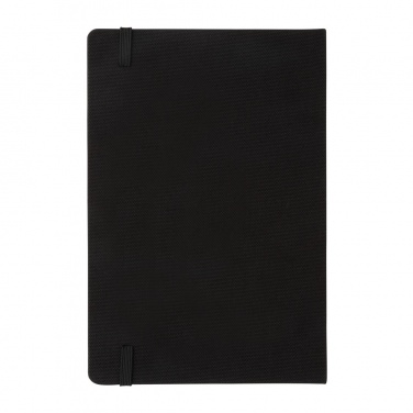Logo trade corporate gifts image of: GRS certified RPET A5 notebook
