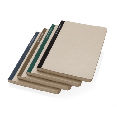 Logo trade promotional gifts picture of: Stylo Sugarcane paper A5 Notebook