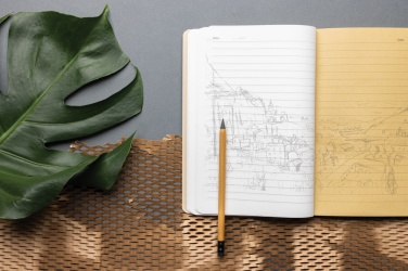 Logotrade advertising product picture of: Elowen A5 tree free notebook