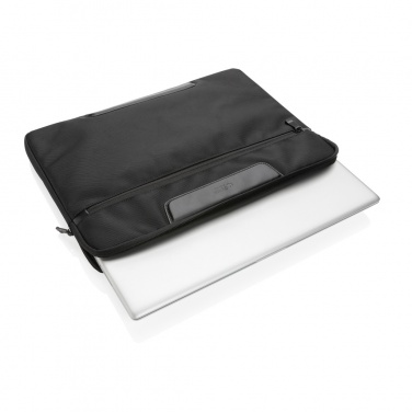 Logo trade promotional items picture of: Swiss Peak AWARE™ RPET Voyager 15.6" laptop sleeve