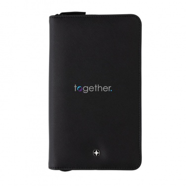 Logo trade advertising products image of: Swiss Peak Heritage RCS rPU RFID travel wallet