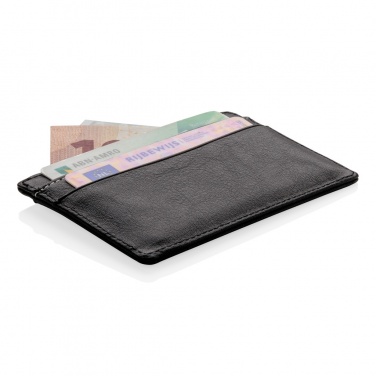 Logo trade corporate gifts image of: RFID anti-skimming card holder