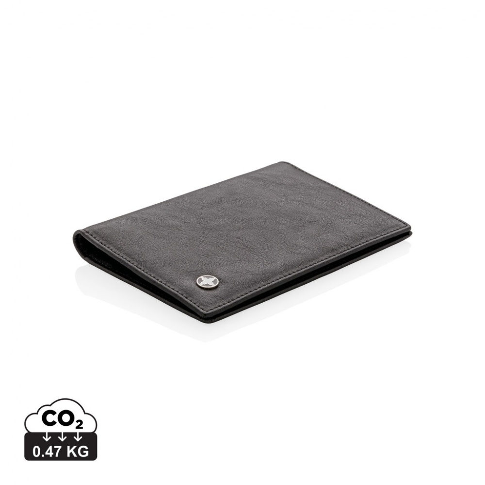 Logotrade promotional giveaway image of: RFID anti-skimming passport holder