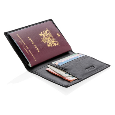 Logotrade promotional gift image of: RFID anti-skimming passport holder