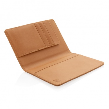 Logo trade advertising product photo of: Cork secure RFID passport cover