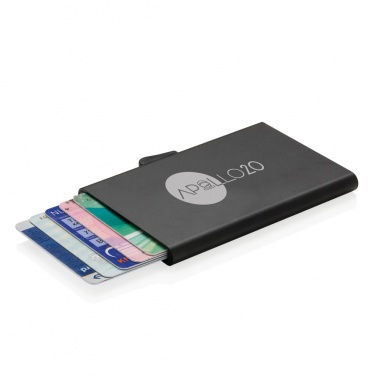Logotrade promotional item image of: C-Secure aluminium RFID card holder