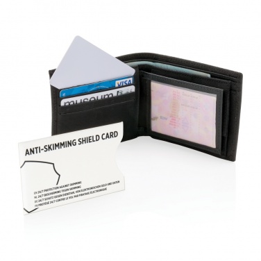 Logotrade promotional gift image of: Anti-skimming RFID shield card with active jamming chip