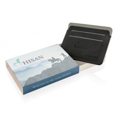 Logo trade advertising products image of: Quebec RFID safe cardholder