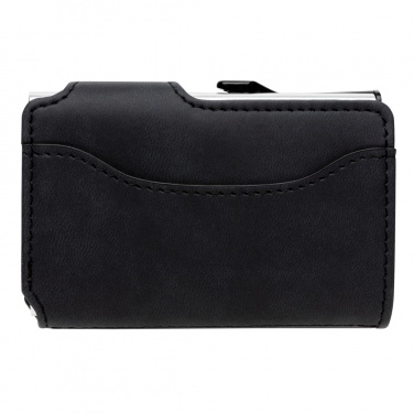 Logotrade advertising product image of: Standard aluminium RFID cardholder with PU wallet