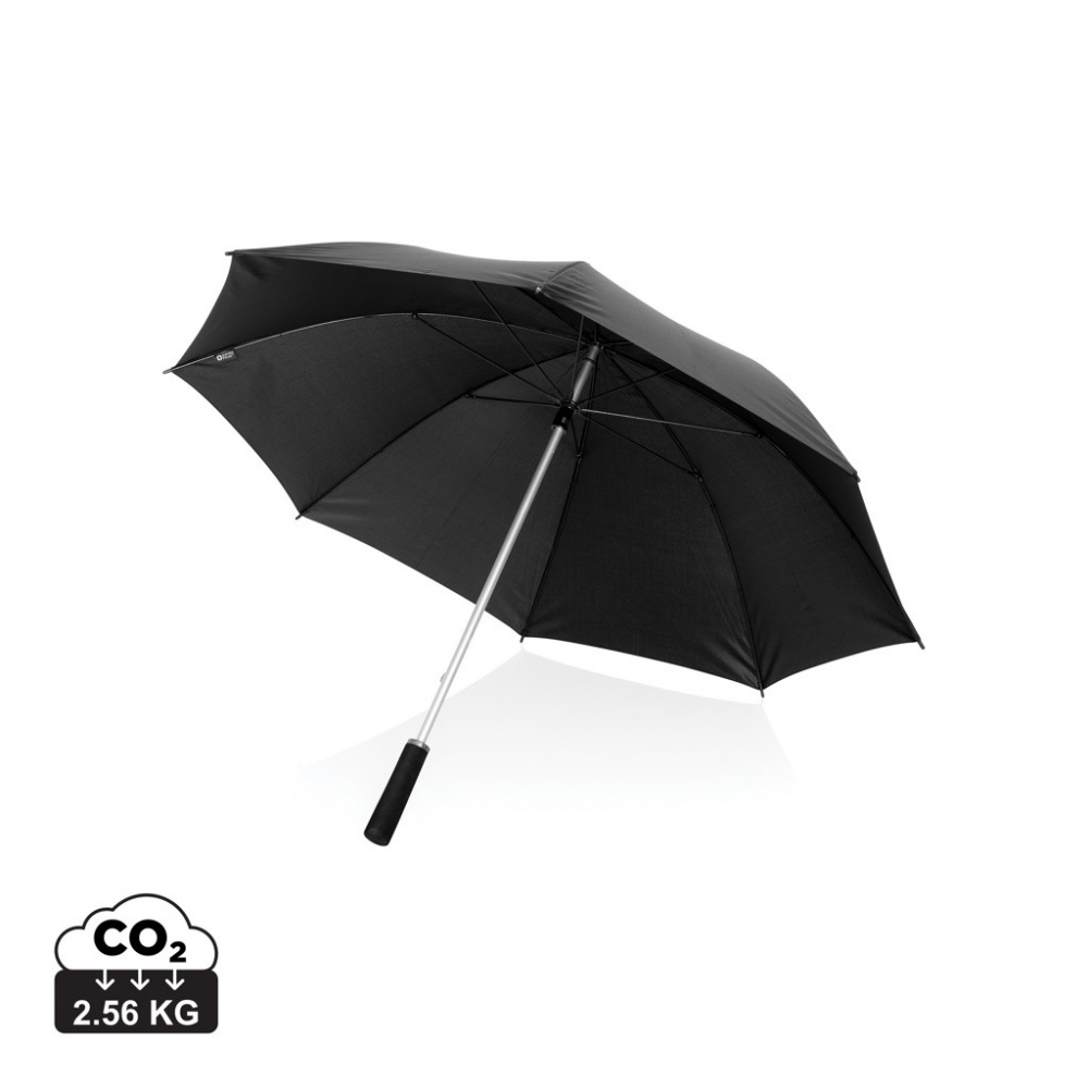 Logo trade promotional giveaways picture of: Swiss Peak Aware™ Ultra-light manual 25” Alu umbrella