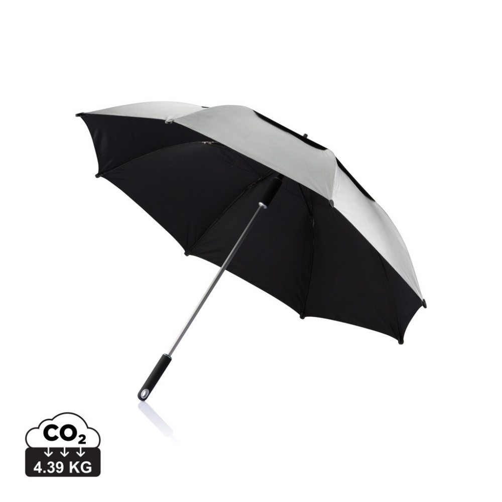 Logo trade promotional gifts picture of: 27” Hurricane storm umbrella
