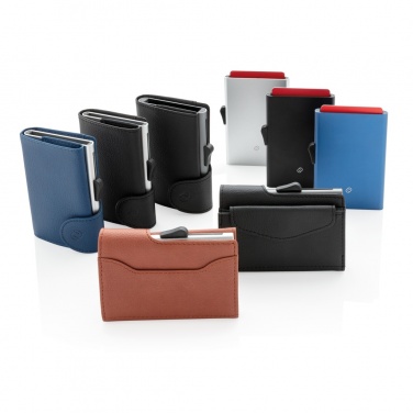 Logo trade promotional gifts picture of: C-Secure RFID card holder & wallet