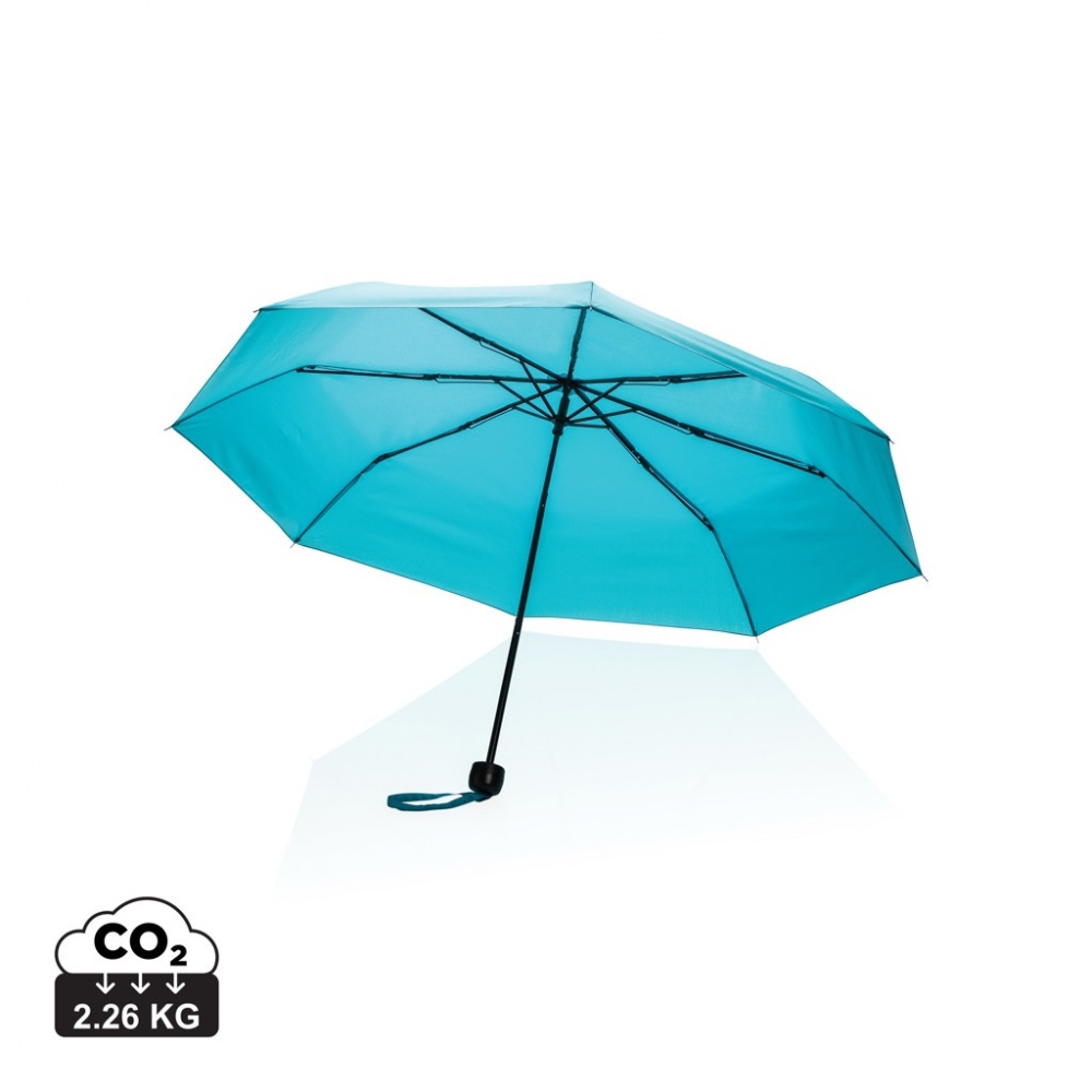 Logo trade promotional merchandise photo of: 20.5" Impact AWARE™ RPET 190T mini umbrella