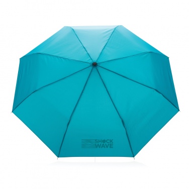 Logo trade promotional giveaway photo of: 20.5" Impact AWARE™ RPET 190T mini umbrella