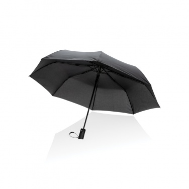 Logo trade promotional product photo of: 21" Impact AWARE™ RPET 190T mini auto open umbrella