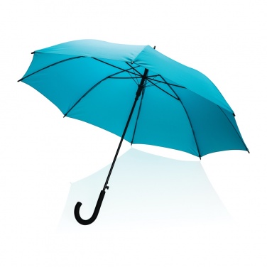Logo trade promotional giveaway photo of: 23" Impact AWARE™ RPET 190T standard auto open umbrella
