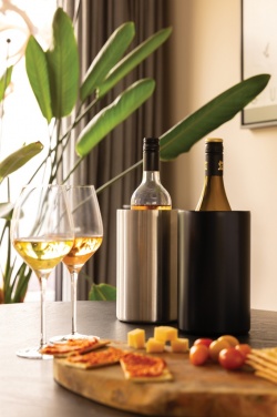 Logo trade promotional products image of: Vino RCS certified recycled stainless steel wine bucket