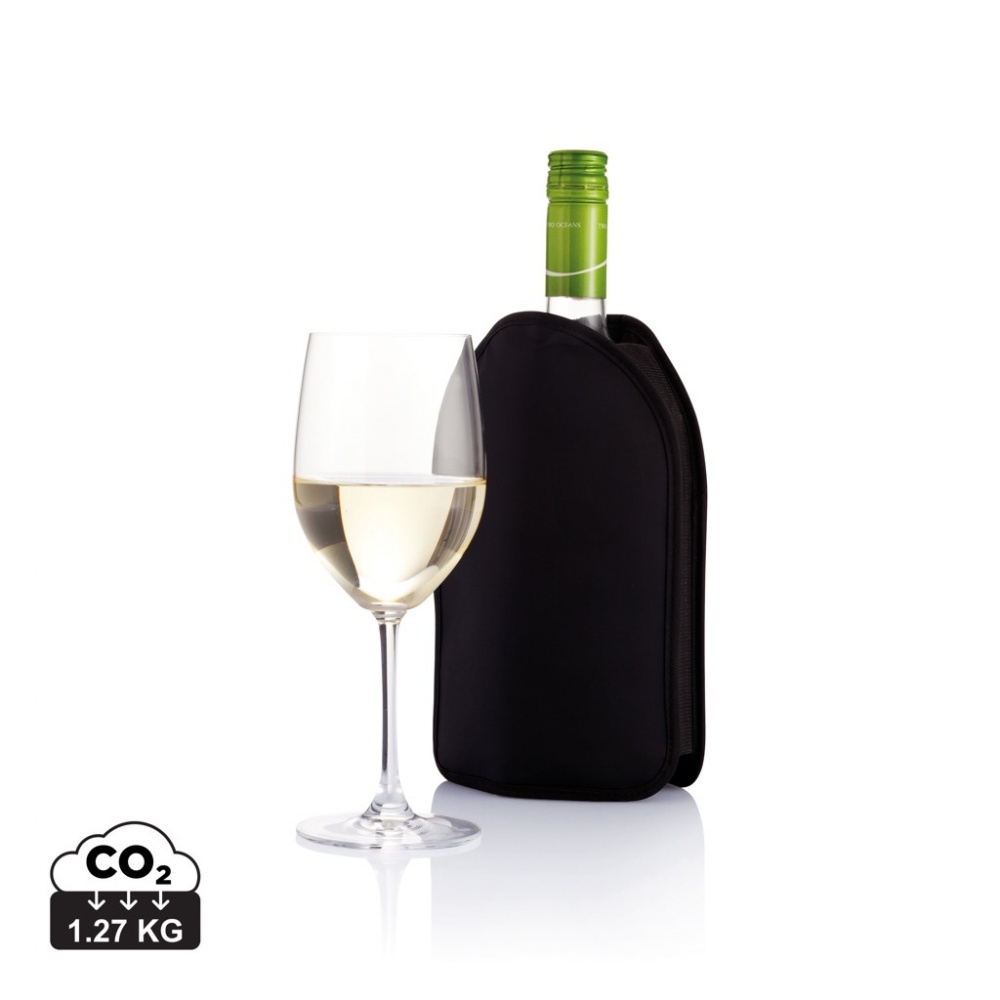 Logo trade business gifts image of: Wine cooler sleeve