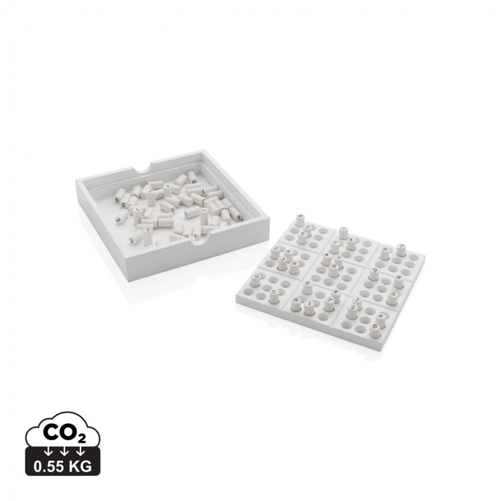 Logo trade promotional item photo of: Wooden Sudoku game