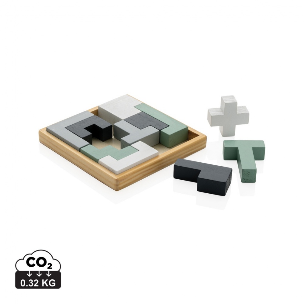 Logotrade promotional merchandise image of: Cree wooden puzzle