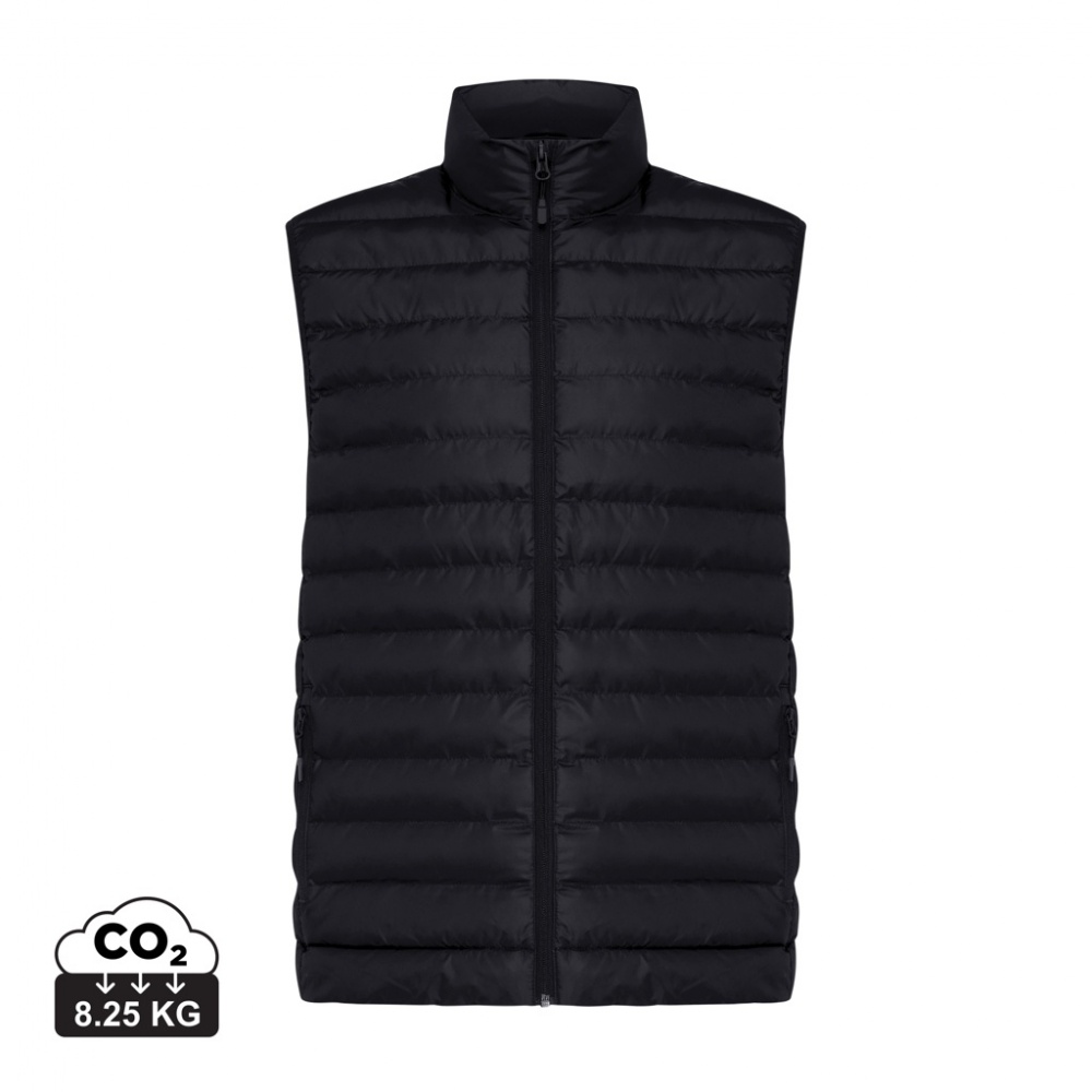 Logotrade promotional item image of: Iqoniq Meru men recycled polyester bodywarmer