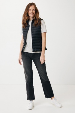 Logo trade promotional giveaways picture of: Iqoniq Meru women recycled polyester bodywarmer