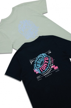 Logo trade promotional item photo of: Iqoniq Bryce recycled cotton t-shirt