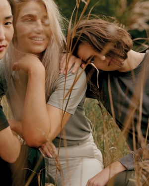 Logotrade advertising product image of: Iqoniq Sierra lightweight recycled cotton t-shirt