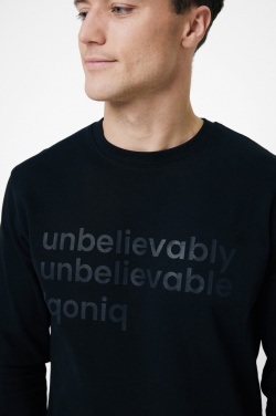 Logo trade advertising products image of: Iqoniq Zion recycled cotton crew neck