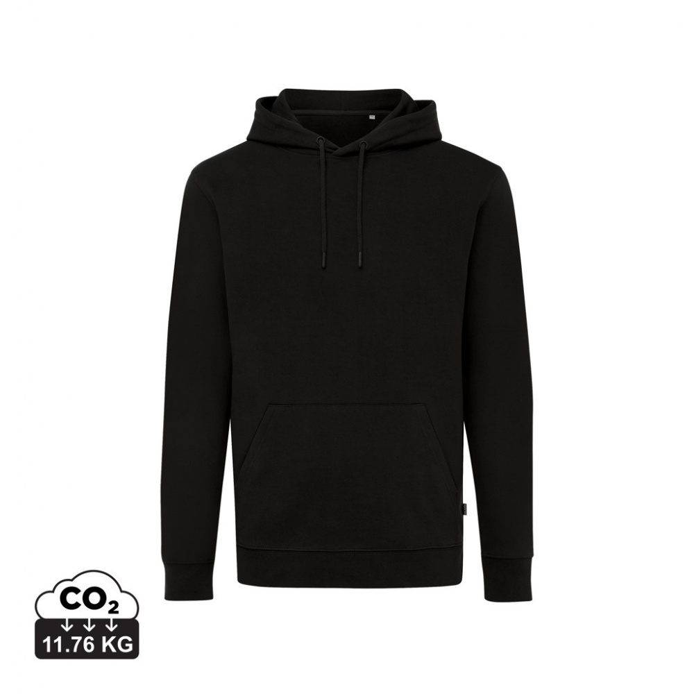 Logo trade promotional gift photo of: Iqoniq Jasper recycled cotton hoodie