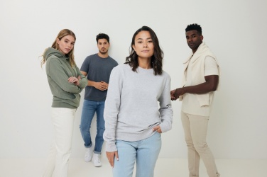 Logo trade advertising products image of: Iqoniq Torres recycled cotton hoodie undyed