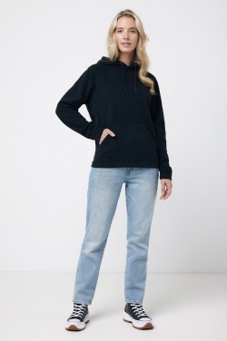 Logotrade promotional item image of: Iqoniq Trivor recycled polyester microfleece hoodie