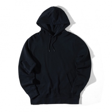Logo trade corporate gifts picture of: Iqoniq Rila lightweight recycled cotton hoodie