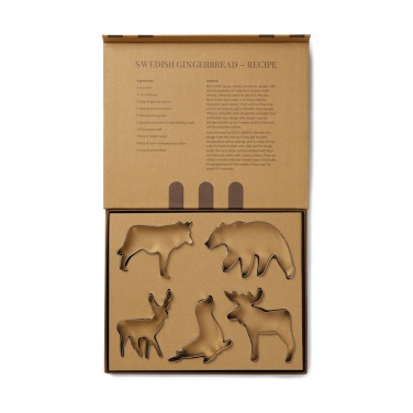 Logotrade promotional item picture of: VINGA Nordic big 5 cookie cutter 5-piece set
