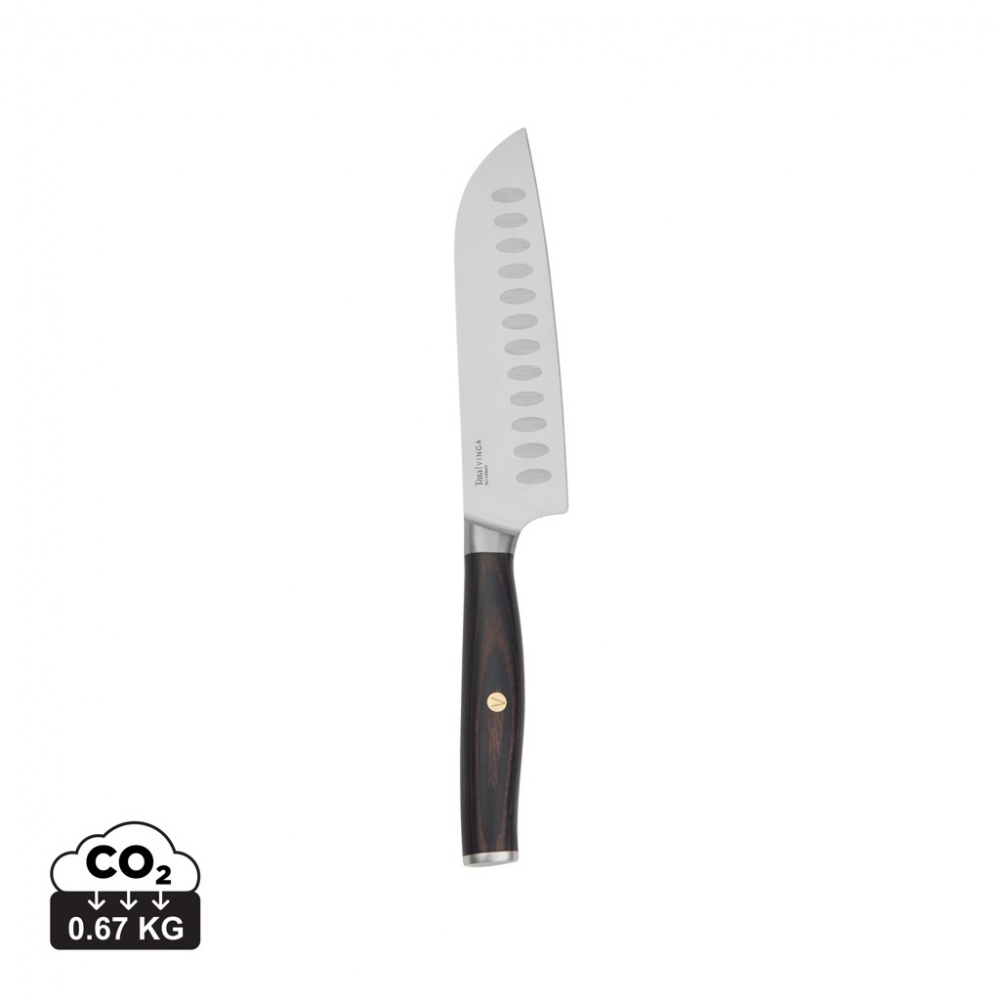 Logotrade promotional giveaway image of: VINGA Tara RCS recycled steel santoku knife
