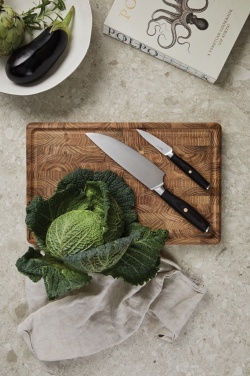 Logo trade advertising products image of: VINGA Tara RCS recycled steel chef's set