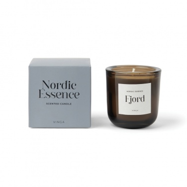Logo trade promotional giveaways image of: Nordic essence scented soy wax candle small