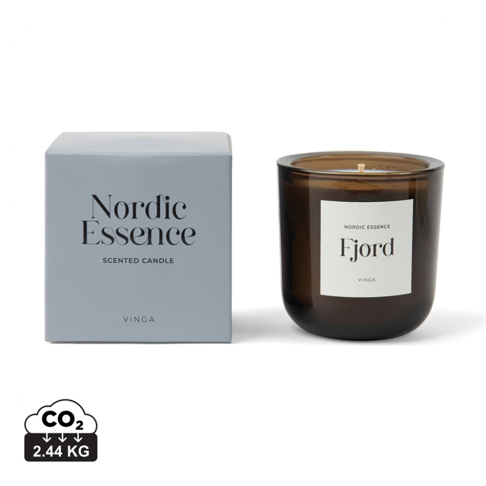 Logo trade business gift photo of: Nordic essence scented candle large