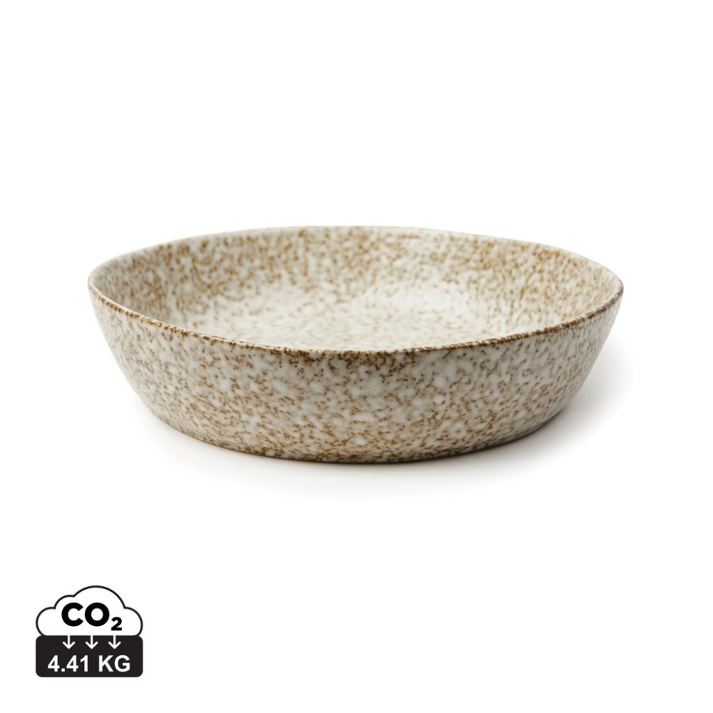 Logo trade advertising products image of: VINGA Nuvem stoneware serving bowl