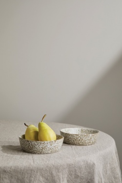 Logotrade promotional item image of: VINGA Nuvem stoneware mini bowl, 2 pcs set