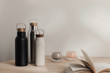 Logo trade promotional giveaways image of: VINGA Ciro RCS recycled vacuum bottle 580ml