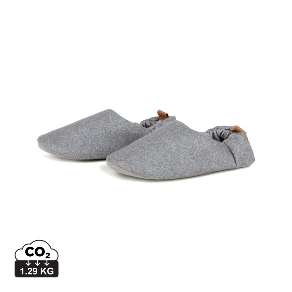 Logotrade promotional item picture of: VINGA Moulton RCS RPET slippers S/M