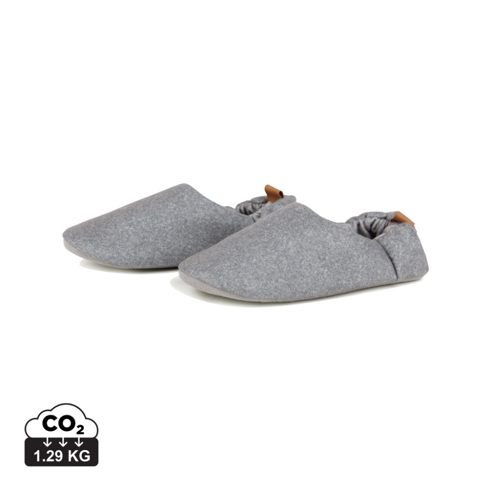 Logo trade promotional products image of: VINGA Moulton RCS RPET slippers L/XL